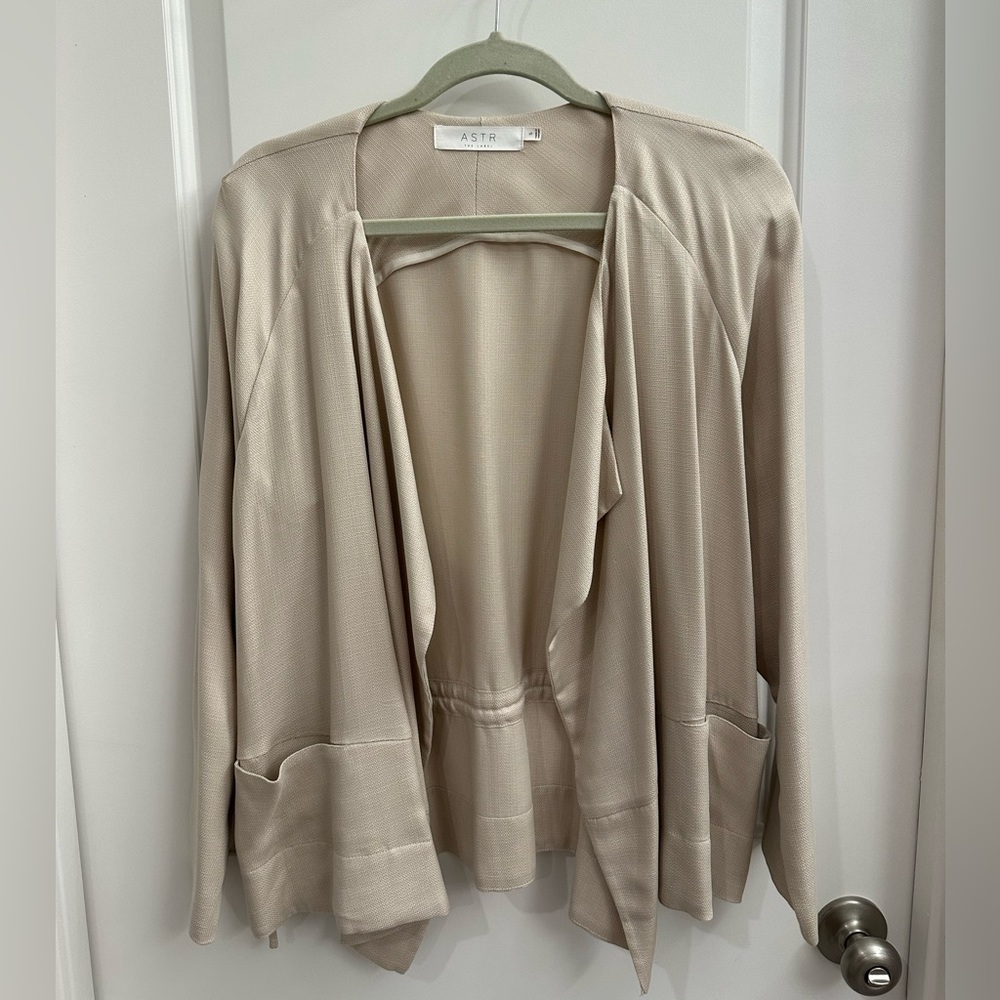ASTR Cream blazer/jacket